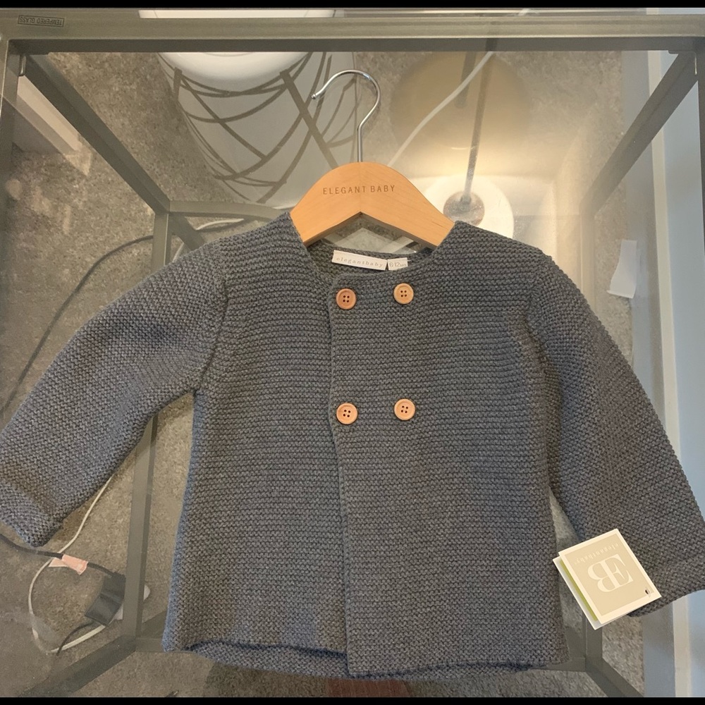Elegant baby cardigan